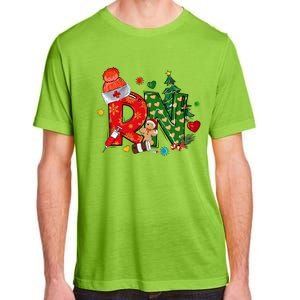 Registered Nurse Christmas Rn Festive Adult ChromaSoft Performance T-Shirt