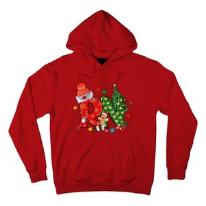 Registered Nurse Christmas Rn Festive Hoodie