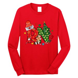 Registered Nurse Christmas Rn Festive Long Sleeve Shirt