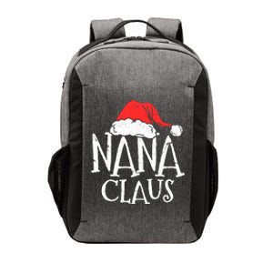 Retro Nana Claus Gift Funny Christmas Santa Costume Grandma Vector Backpack