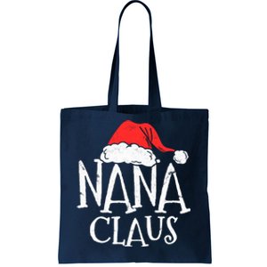 Retro Nana Claus Gift Funny Christmas Santa Costume Grandma Tote Bag