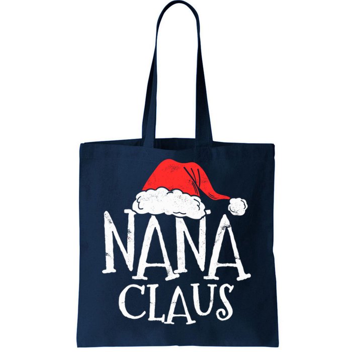 Retro Nana Claus Gift Funny Christmas Santa Costume Grandma Tote Bag