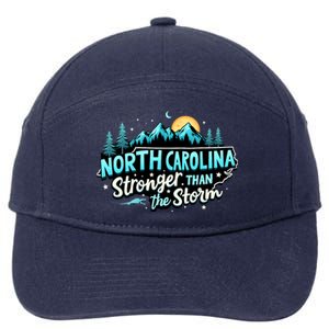 Retro North Carolina Strong Together Pray For North Carolina 7-Panel Snapback Hat