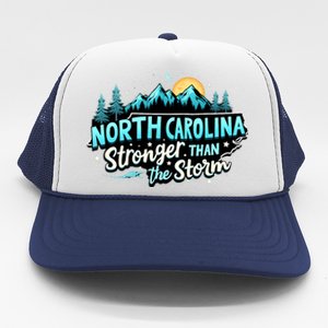 Retro North Carolina Strong Together Pray For North Carolina Trucker Hat