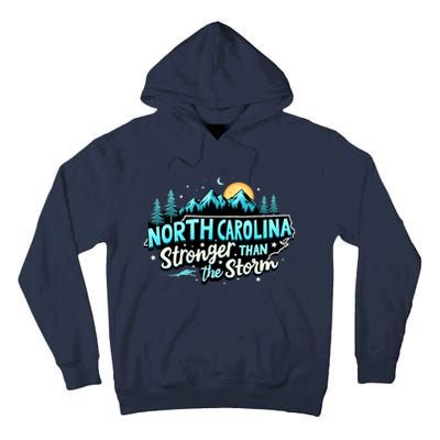 Retro North Carolina Strong Together Pray For North Carolina Tall Hoodie