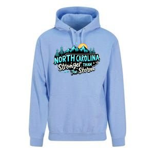 Retro North Carolina Strong Together Pray For North Carolina Unisex Surf Hoodie