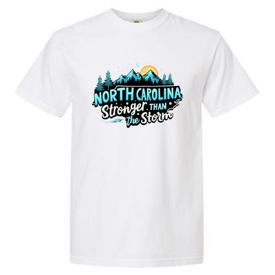 Retro North Carolina Strong Together Pray For North Carolina Garment-Dyed Heavyweight T-Shirt