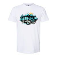 Retro North Carolina Strong Together Pray For North Carolina Softstyle CVC T-Shirt