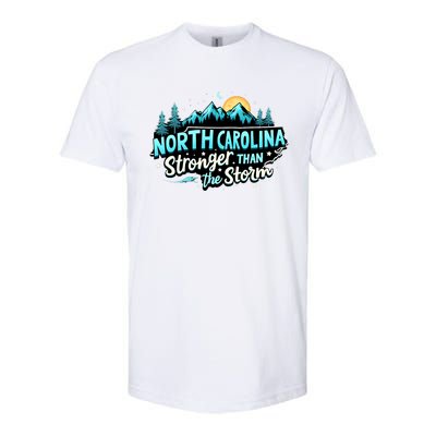 Retro North Carolina Strong Together Pray For North Carolina Softstyle® CVC T-Shirt