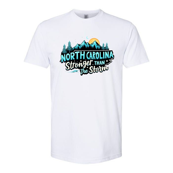 Retro North Carolina Strong Together Pray For North Carolina Softstyle CVC T-Shirt