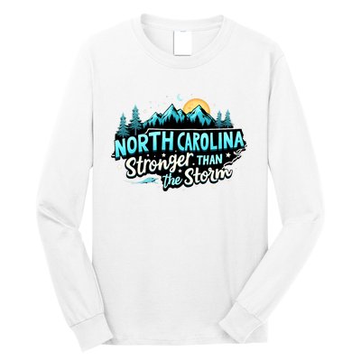 Retro North Carolina Strong Together Pray For North Carolina Long Sleeve Shirt