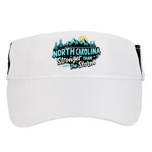 Retro North Carolina Strong Together Pray For North Carolina Adult Drive Performance Visor