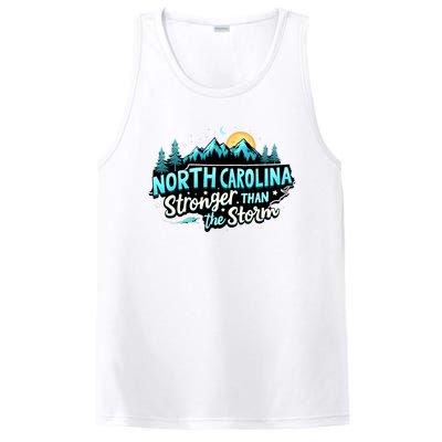 Retro North Carolina Strong Together Pray For North Carolina PosiCharge Competitor Tank