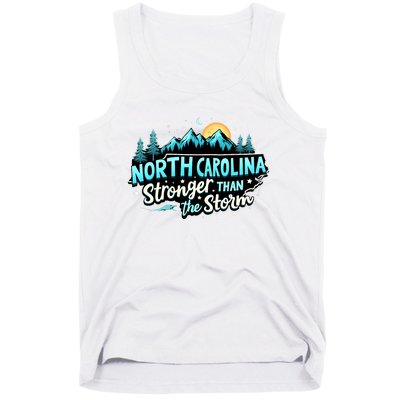 Retro North Carolina Strong Together Pray For North Carolina Tank Top