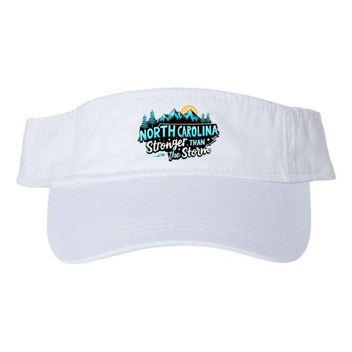 Retro North Carolina Strong Together Pray For North Carolina Valucap Bio-Washed Visor