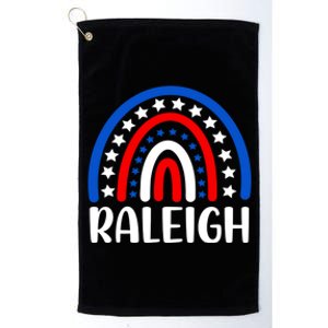 Raleigh North Carolina Gift I Love Raleigh Usa Gift Platinum Collection Golf Towel