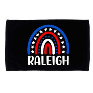 Raleigh North Carolina Gift I Love Raleigh Usa Gift Microfiber Hand Towel