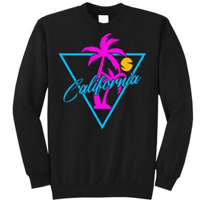 Retro Neon California Graphic Sweatshirt