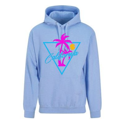 Retro Neon California Graphic Unisex Surf Hoodie