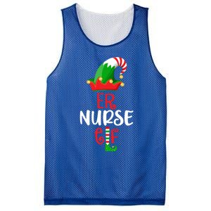 Rn Nursing Christmas Er Icu Picu Elf Nurse Xmas Gift Mesh Reversible Basketball Jersey Tank