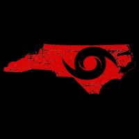 Red North Carolina Eye Of The Hurricane Cooling Performance Crew T-Shirt