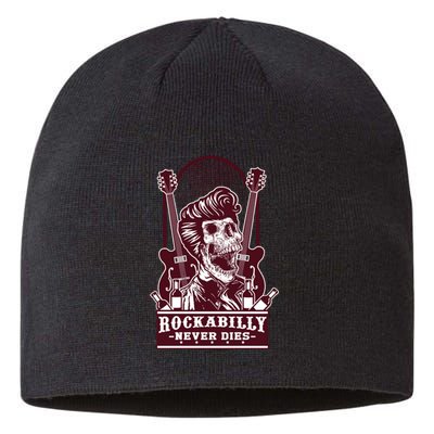 Rockabilly Never Dies Sustainable Beanie