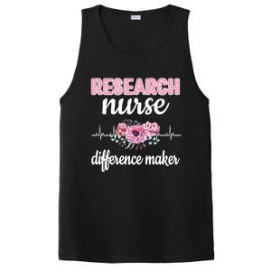 Research Nurse Difference Maker Clinical Research Nursing Cool Gift PosiCharge Competitor Tank