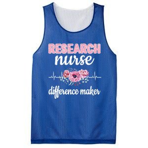 Research Nurse Difference Maker Clinical Research Nursing Cool Gift Mesh Reversible Basketball Jersey Tank