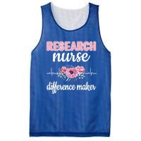 Research Nurse Difference Maker Clinical Research Nursing Cool Gift Mesh Reversible Basketball Jersey Tank