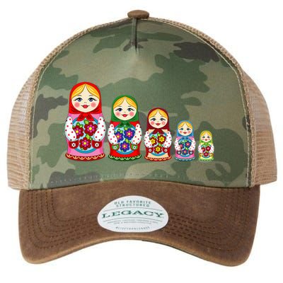 Russian Nesting Dolls Matryoshka Legacy Tie Dye Trucker Hat