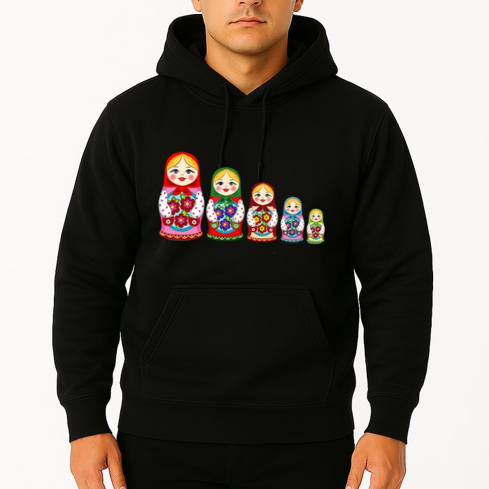 Russian Nesting Dolls Matryoshka Hoodie