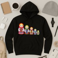 Russian Nesting Dolls Matryoshka Hoodie
