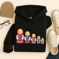 Russian Nesting Dolls Matryoshka Hoodie