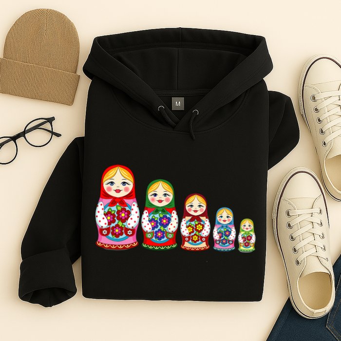 Russian Nesting Dolls Matryoshka Hoodie