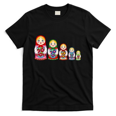 Russian Nesting Dolls Matryoshka T-Shirt