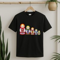 Russian Nesting Dolls Matryoshka T-Shirt