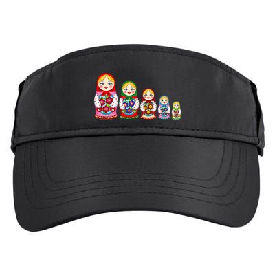 Russian Nesting Dolls Matryoshka Adult Drive Performance Visor