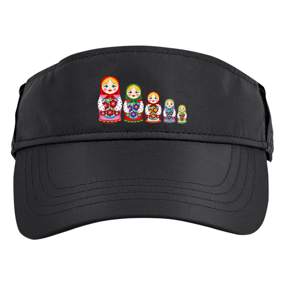 Russian Nesting Dolls Matryoshka Adult Drive Performance Visor