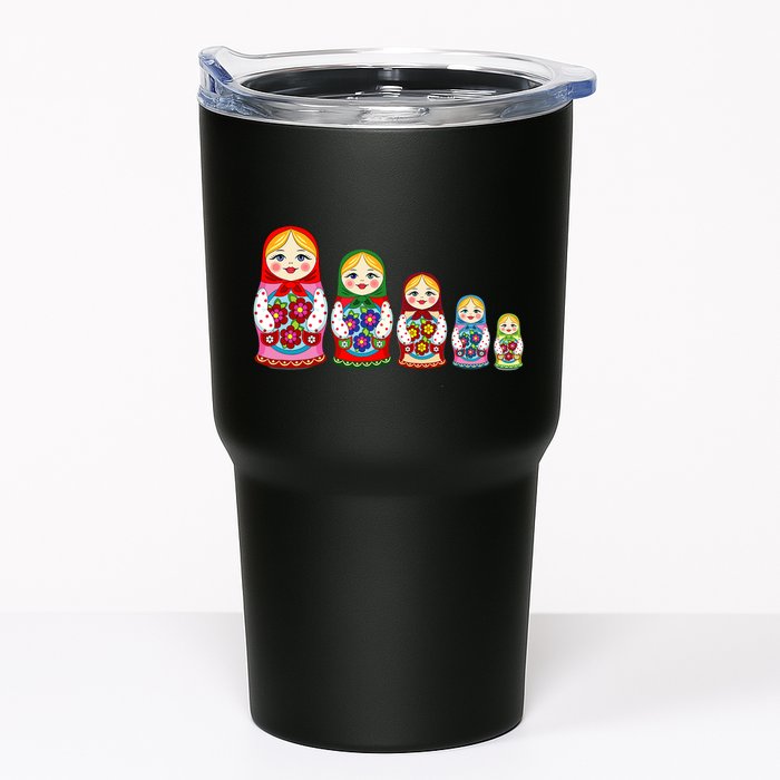 Russian Nesting Dolls Matryoshka Tumbler