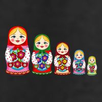 Russian Nesting Dolls Matryoshka Tumbler