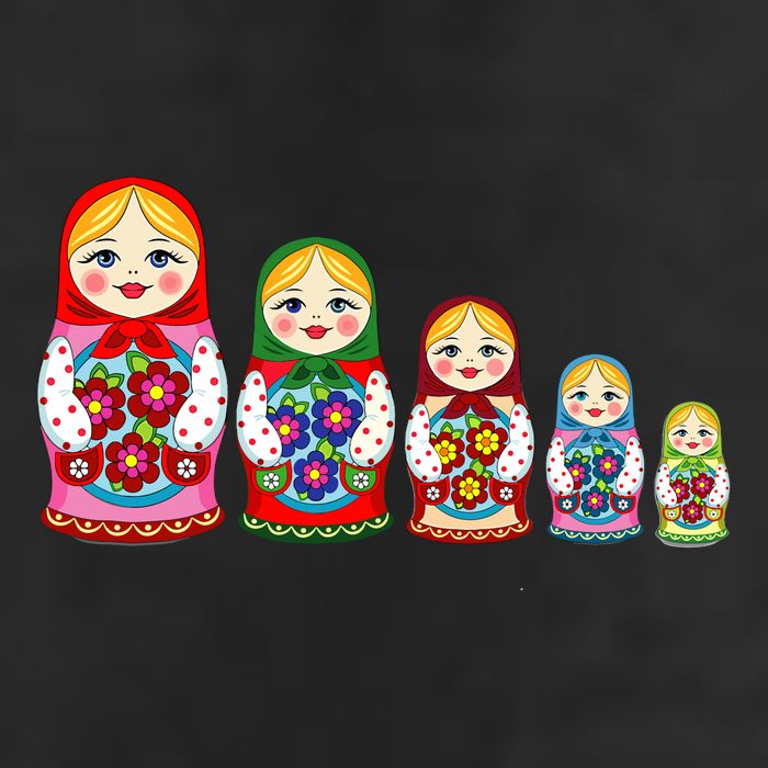 Russian Nesting Dolls Matryoshka Tumbler