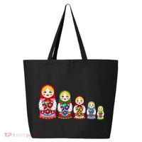 Russian Nesting Dolls Matryoshka 25L Jumbo Tote