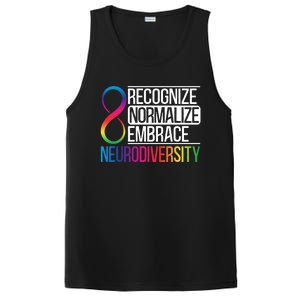 Recognize Normalize Embrace Neurodiversity Adhd Awareness Gift PosiCharge Competitor Tank