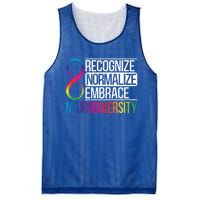 Recognize Normalize Embrace Neurodiversity Adhd Awareness Gift Mesh Reversible Basketball Jersey Tank