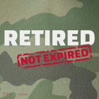 Retired Not Expired Legacy Tie Dye Trucker Hat