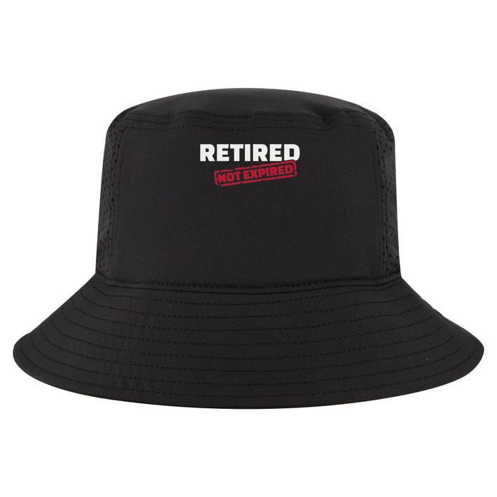 Retired Not Expired Cool Comfort Performance Bucket Hat