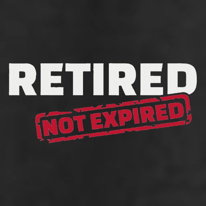 Retired Not Expired Cool Comfort Performance Bucket Hat
