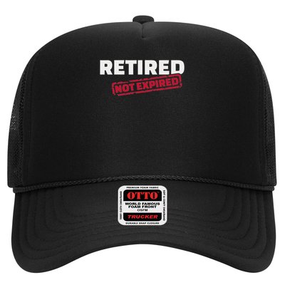 Retired Not Expired Trucker Hat