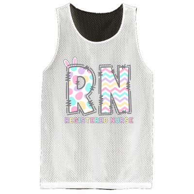 Registered Nurse Easter Day Mesh Reversible Basketball Jersey Tank