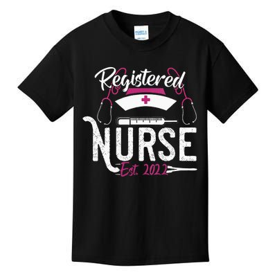 Registered Nurse Est RN Nursing School Graduation Gifts Kids T-Shirt